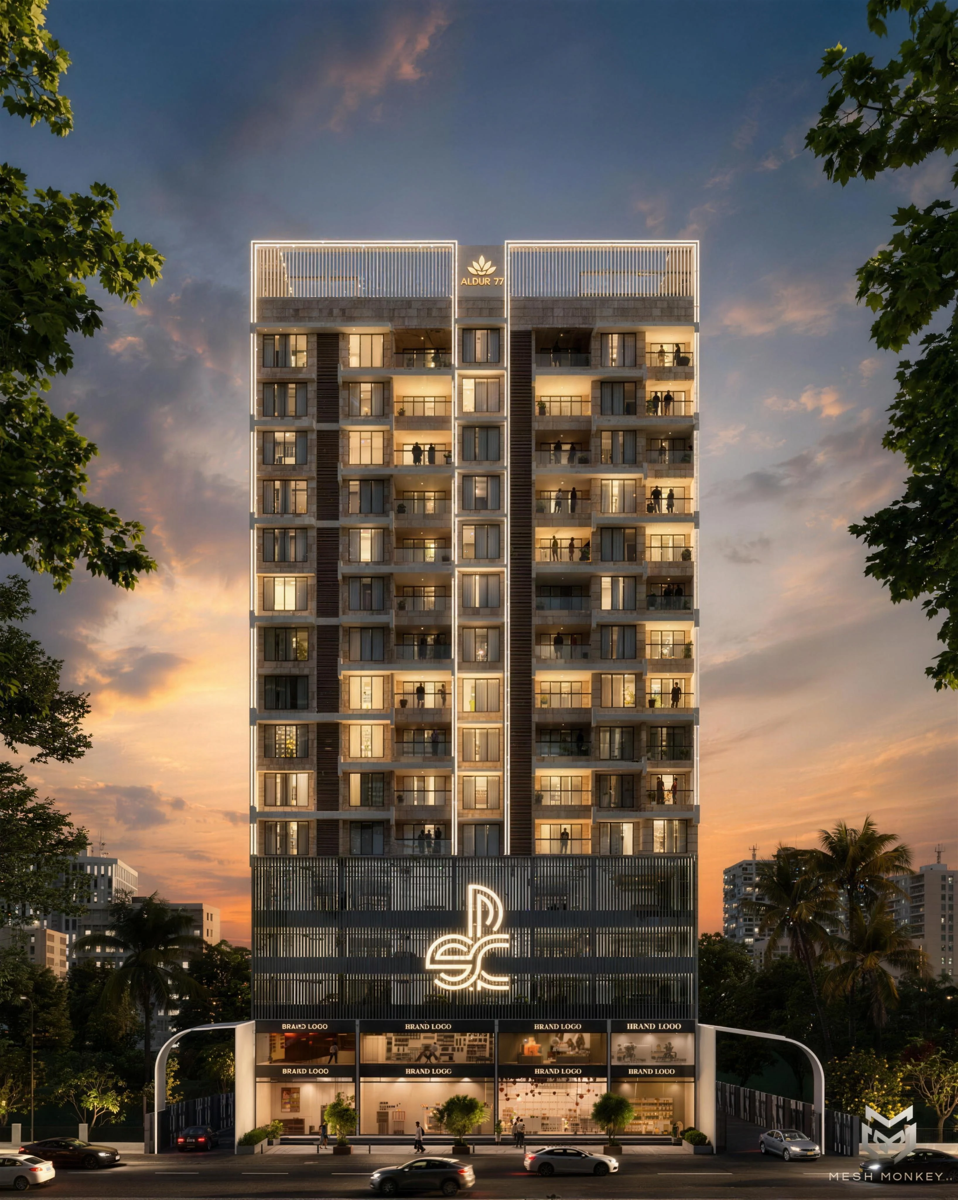 Exterior Facade View
