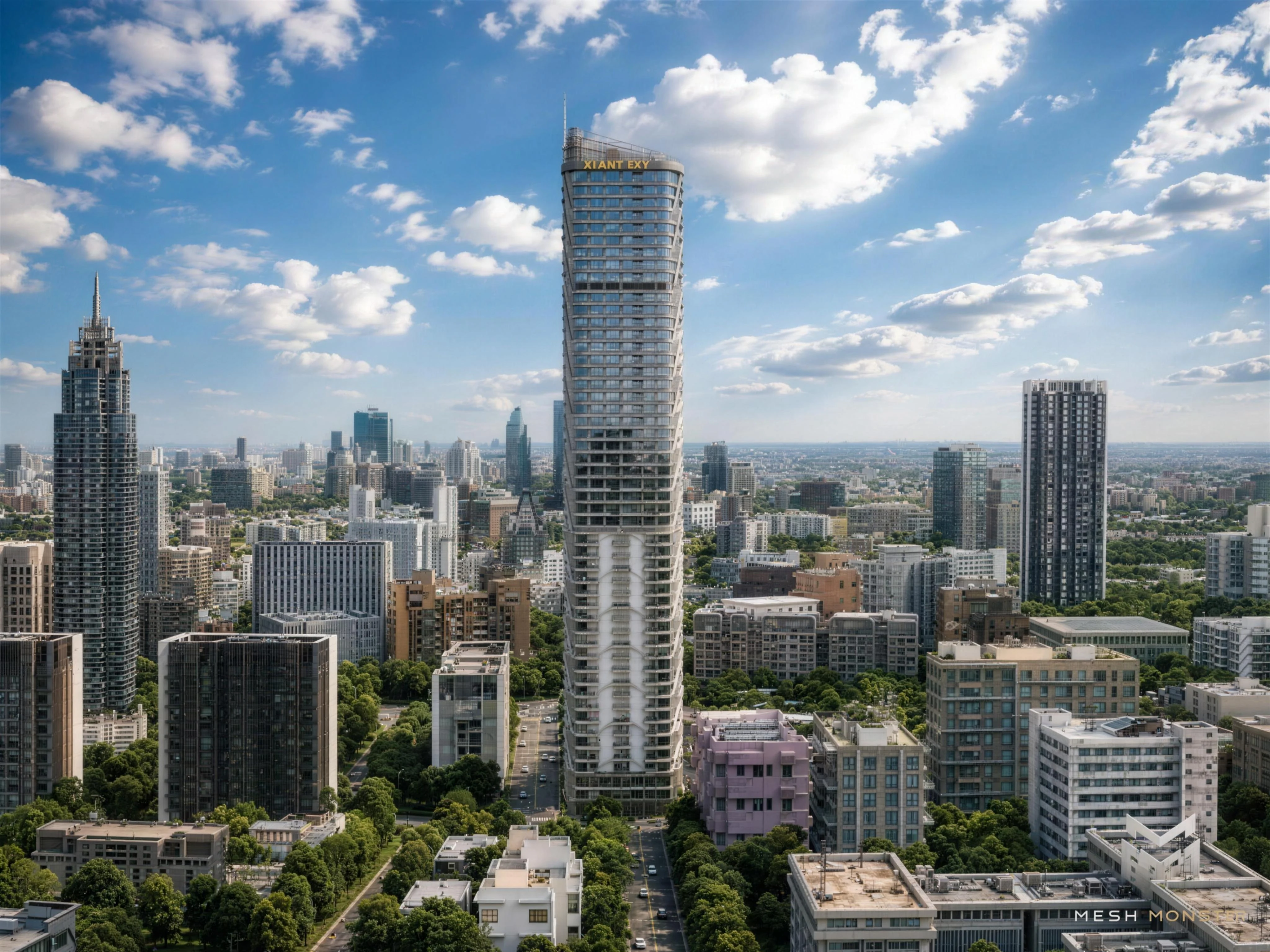 Raised Perspective View